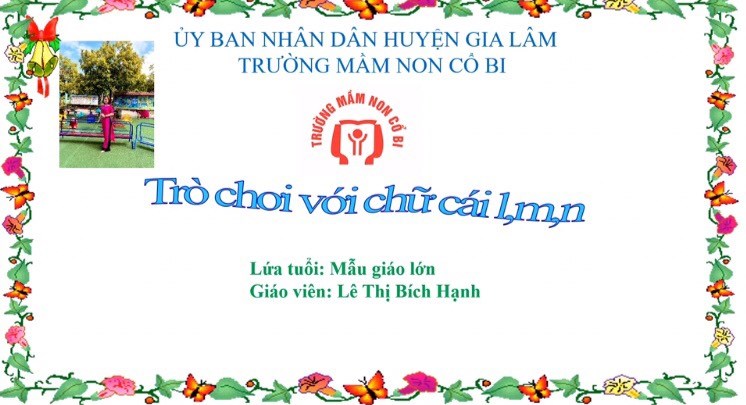 LQCC: Trò chơi với chữ cái L,M,N