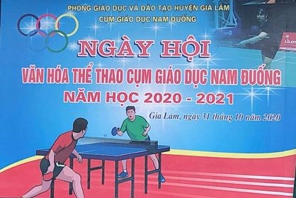 Trường Mầm non Cổ Bi tham gia ngày hội Văn Hóa TDTT cấp cụm Nam Đuống.