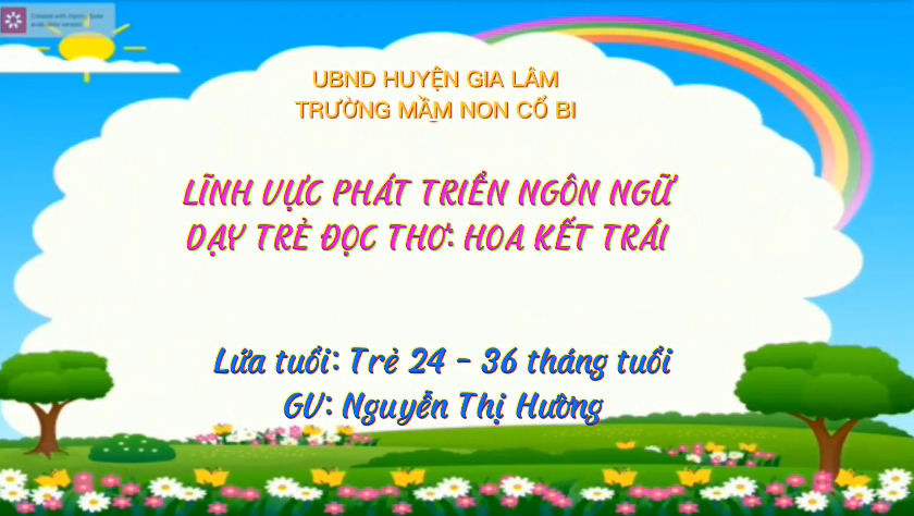 VH: Thơ  Hoa kết trái  - NT