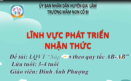 LQVT: Sắp xếp theo quy tắc AB-AB - MGB