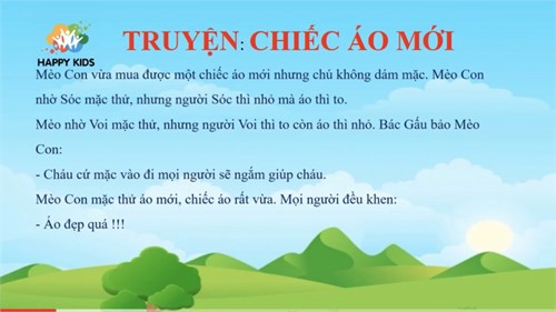 Truyện :  Chiếc áo mới
