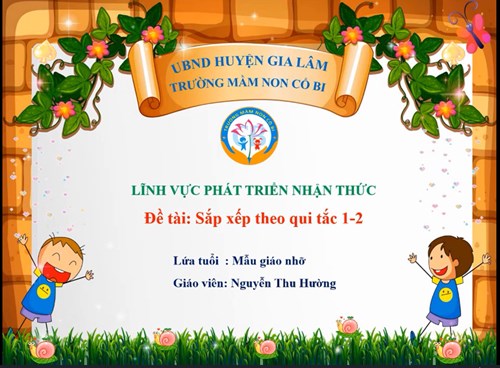 Lĩnh vực phát triển nhận thức