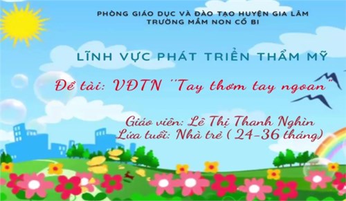 VĐTN: Tay thơm tay ngoan - NT