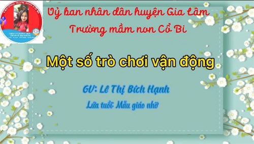 Lĩnh vực phát triển thể chất