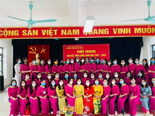 Hội nghị viên chức trường mầm non cổ bi năm học 2021-2022