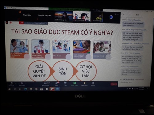 Tập huấn hè chuyên đề giáo dục Steam và giáo dục tỉnh thức