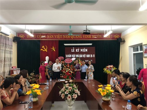 Lễ kỷ niệm 38 năm ngày Nhà giáo Việt Nam 20/11 năm học 2020 –2021