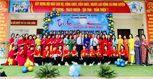 Các hoạt động Kỷ niệm 40 năm Ngày nhà giáo Việt Nam (20/11/1982-20/11/2022) tại Trường MN Đình Xuyên
