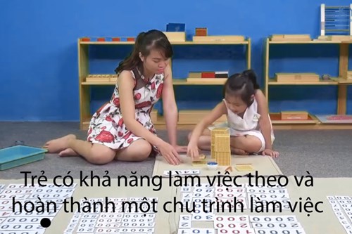Dạy trẻ học toán theo phương pháp Montessori