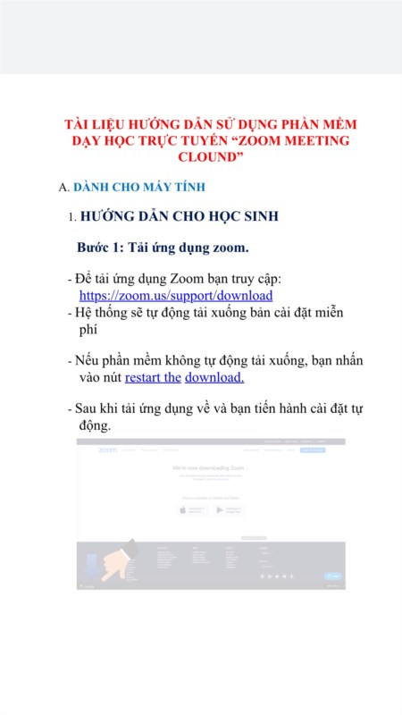 Hướng dẫn sử dung Zoom