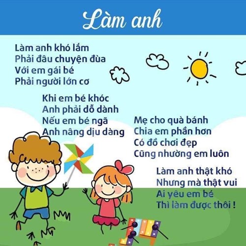 Bài Thơ: làm anh