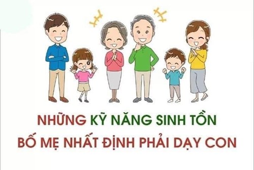 Những Kỹ Năng Sinh Tồn Mẹ Nhất Định Phải Dạy Con