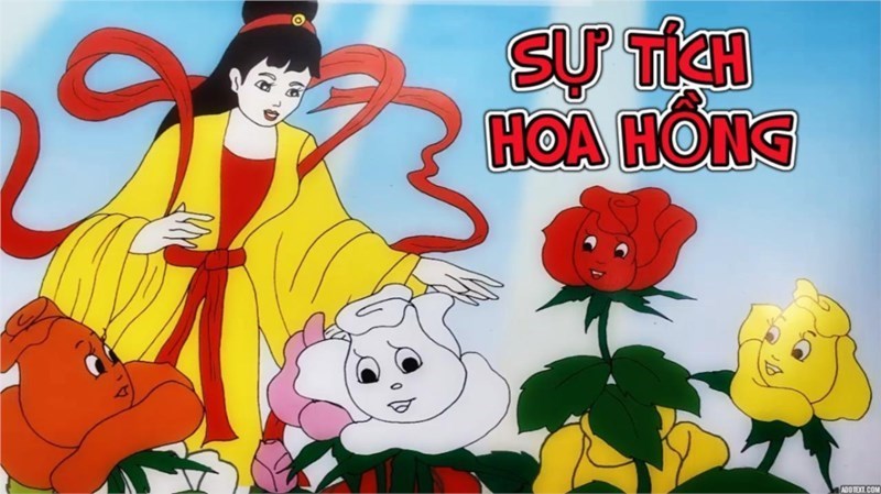 Truyện:  Sự tích hoa hồng 