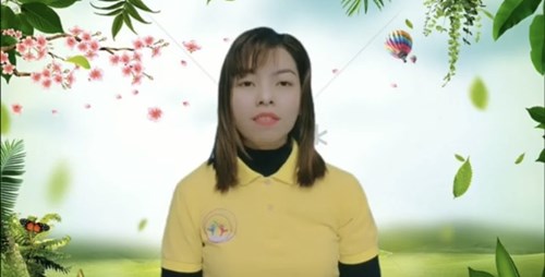 Cô giáo Hoàng Ngọc Anh - Trường mầm non Kim Lan tâm huyết với việc rèn  tính tự lập cho trẻ