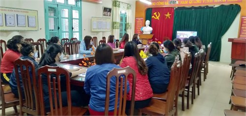 Trường MN Phú Thị tham dự tập huấn về xây dựng trường học hạnh phúc do PGD Gia Lâm tổ chức qua Zoom