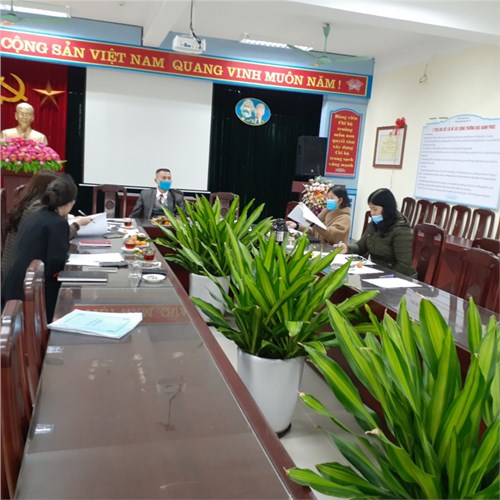 Kết luận thanh tra tài chính tại trường mầm non Phú Thị