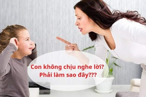 Tại sao con không nghe lời Mẹ nói hả?
