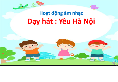 Dạy hát  Yêu Hà Nội 
