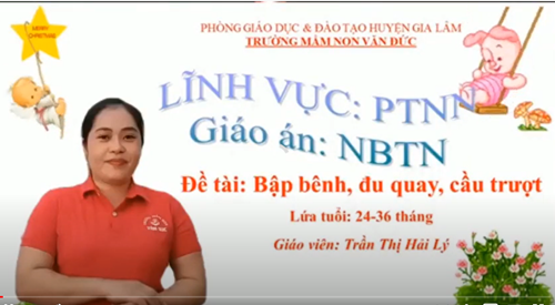 NBTN- Cầu trượt - Bập bênh. Lứa tuổi NT- Giáo viên: Trần Thị Hải Lý