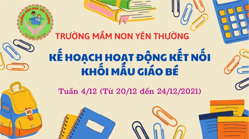 Hoạt động khám phá: Ngày lễ giáng sinh (MG bé)