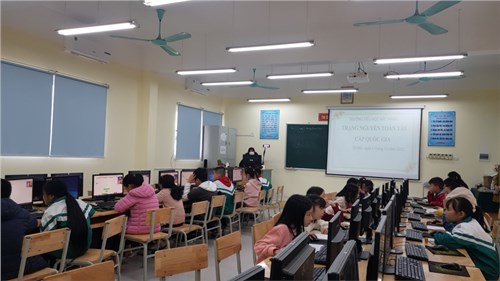 Trường tiểu học bát tràng thi 
trạng nguyên toàn tài cấp quốc gia