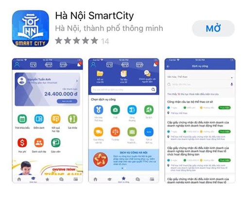 Hãy tải phần mềm Hà Nội SmartCity để sử dụng!