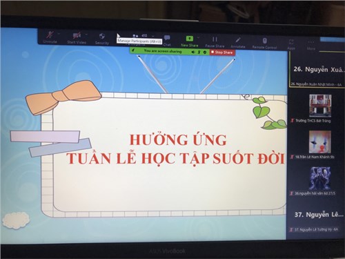 Hưởng ứng tuần lễ học tập suốt đời