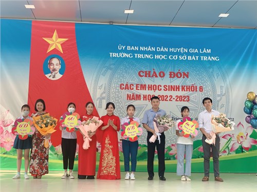 Trường THCS Bát Tràng Chào đón các em HS Khối 6 Năm học 2022 - 2023