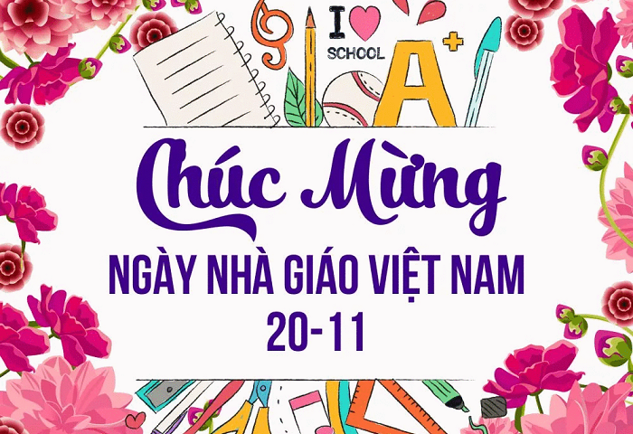  Tập thể lớp 9A4- tri ân các thầy cô giáo nhân ngày 20-11