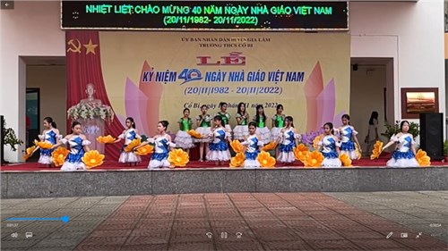 Tiết mục văn nghệ: Thầy cô là tất cả