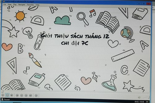 Giới thiệu sách tháng 12 của chi đội 7C