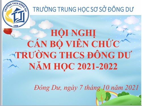 Hội nghị cán bộ viên chức