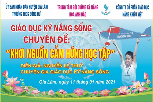 Giáo dục kỹ năng sống: chuyên đề   Khơi nguồn cảm hứng học tập 