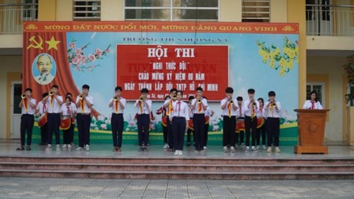Hoạt động chào mừng kỉ niệm 80 năm ngày thành lập Đội TNTP Hồ Chí Minh