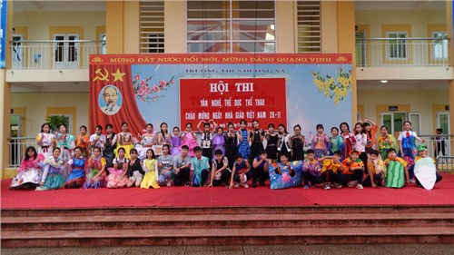 Hội thi văn nghệ, thể dục thể thao chào mừng kỉ niệm 38 năm ngày Nhà giáo Việt Nam 20/11.