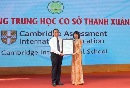 Việt nam có trường quốc tế cambrdige đầu tiên