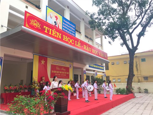 Lễ tri ân ngày Nhà giáo Việt Nam 20 - 11 - 2020 của trường THCS Trung Mầu