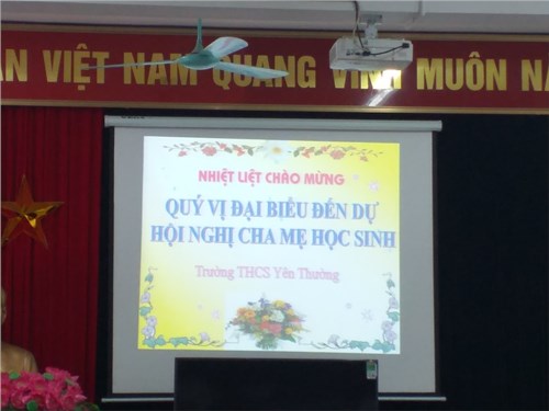 Hội nghị cha mẹ năm học 2020-2021