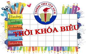 Thời khoá biểu số 05, áp dụng từ ngày 04/05/2020