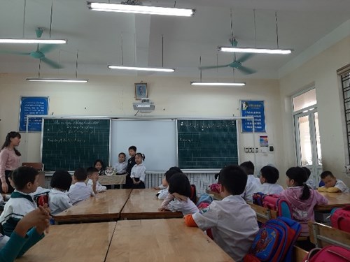 Hội giảng cấp trường- Cô giáo Bùi Thanh Hảo 