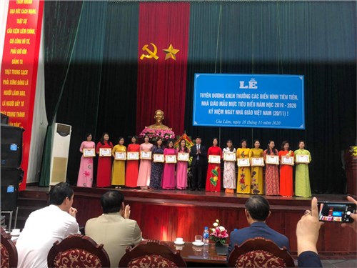 Cô giáo Nguyễn Thanh Hiền - Chiến sĩ thi đua cấp cơ sở