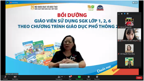 Trường Tiểu học Dương Xá tham dự tập huấn trực tuyến “Bồi dưỡng giáo viên sử dụng SGK lớp 2 theo chương trình giáo dục phổ thông 2018”