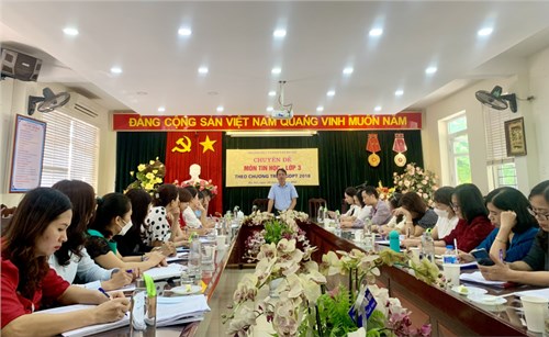 Chuyên đề môn Tin học lớp 3- CT giáo dục phổ thông 2018