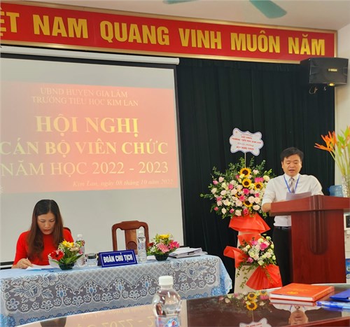 Hội nghị Cán bộ viên chức năm học 2022-2023