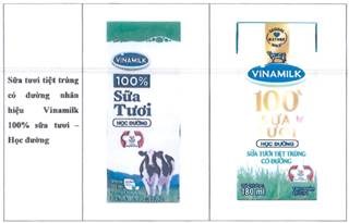 Thông báo thay đổi bao bì sản phẩm chương trình sữa học đường