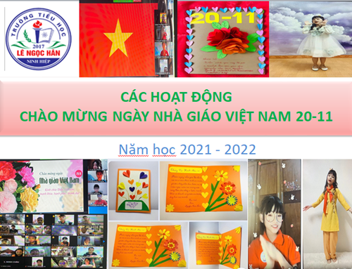 Học sinh trường Tiểu học Lê Ngọc Hân sôi nổi tham gia các hoạt động chào mừng ngày Nhà Giáo Việt Nam 20-11
