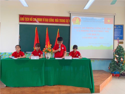 Liên đội tiểu học Lê Ngọc Hân hoàn thành Đại hội chi đội mẫu và Đại hội các Chi đội nghiêm túc đúng tiến độ 