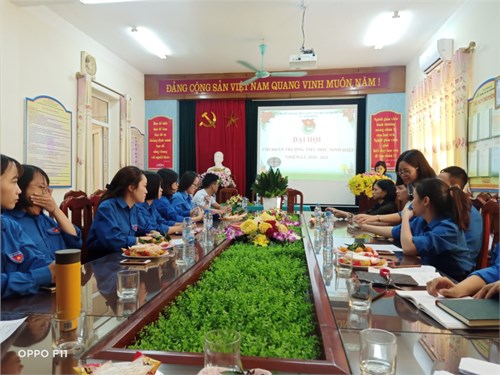 Đại hội chi đoàn trường TH Ninh Hiệp nhiệm kỳ 2020-2021