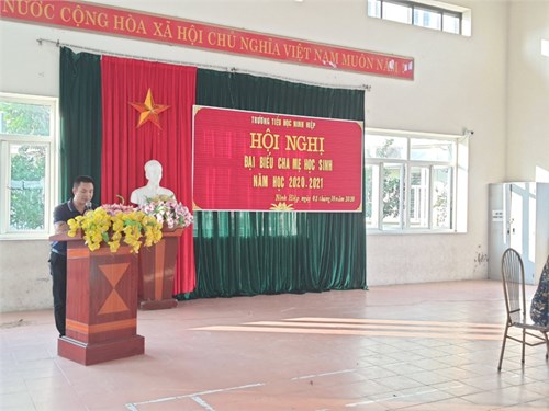 Hội nghị đại biểu cha mẹ học sinh năm học 2020-2021