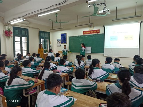 Hoạt động thi GVG năm học 2020-2021